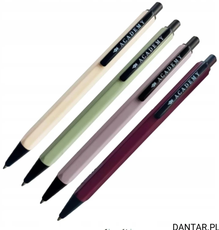 Długopis automatyczny 0,7mm niebieski metalowy Academy hex Interdruk a1/24