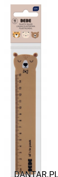 Linijka plastikowa 15cm bebe frends Interdruk a1