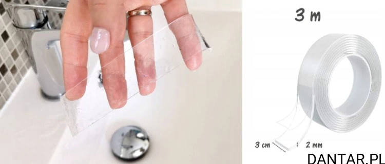 Taśma dwustronna 2mm x 30mm x 3m nano smart Leviatan