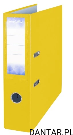 Segregator A4 7,5cm żółty Strigo/Petite Office a1/24