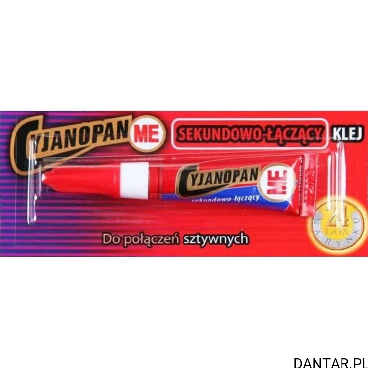 Klej cyjanopan ME do sztywnych połączeń   a1/12