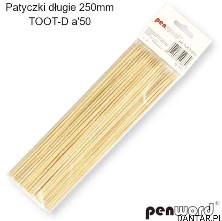 Patyczki długie 250mm a50