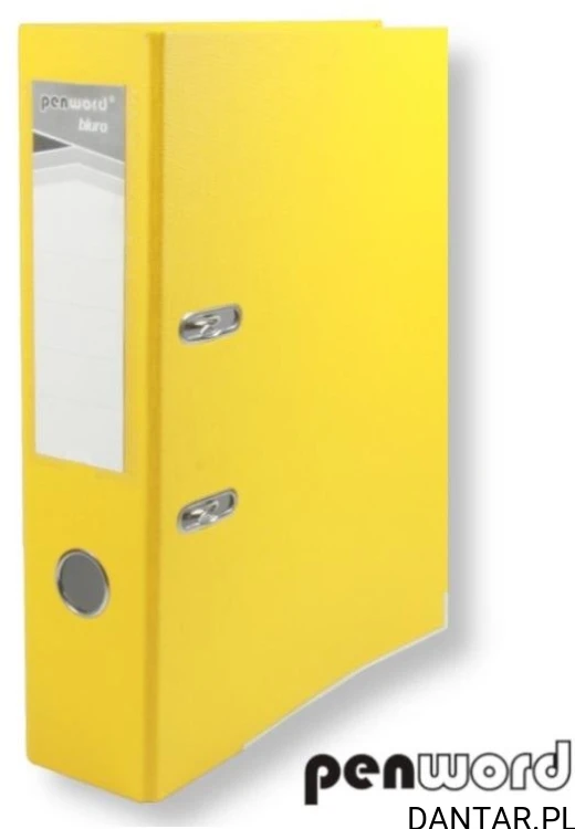 Segregator A4 7,5cm z okuciem żółty Penword a1/24