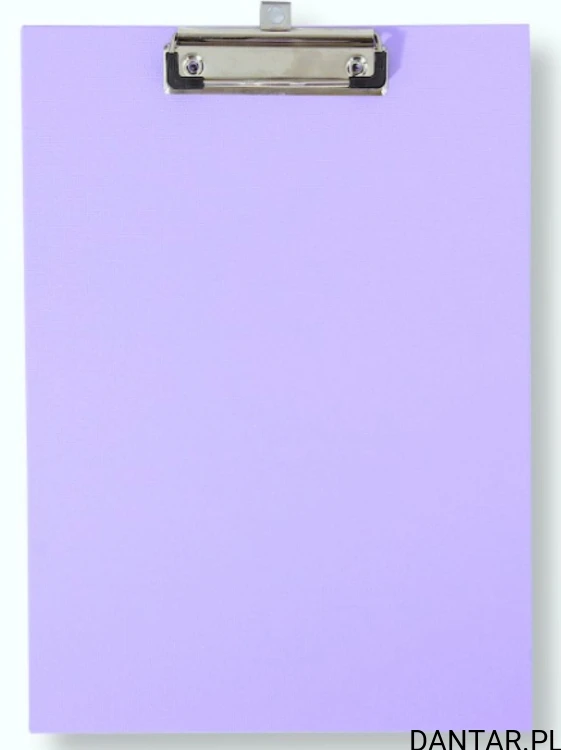 Deska clipboard a4 z klipem premium jasnofioletowa