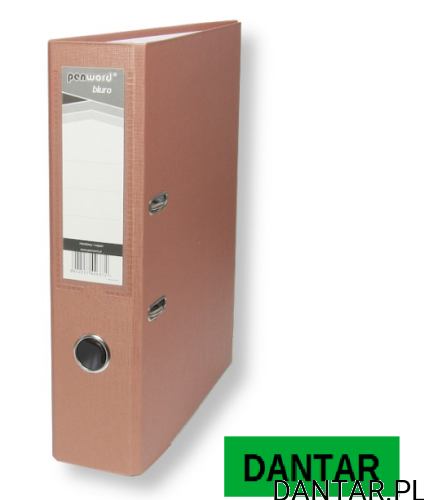 Segregator A4 5cm z okuciem miedziany pastel Penword a1/24