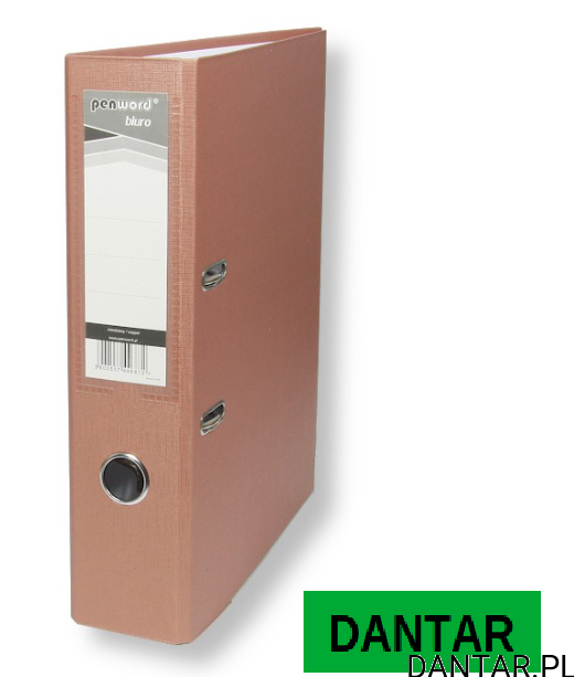 Segregator A4 5cm z okuciem miedziany pastel Penword a1/24