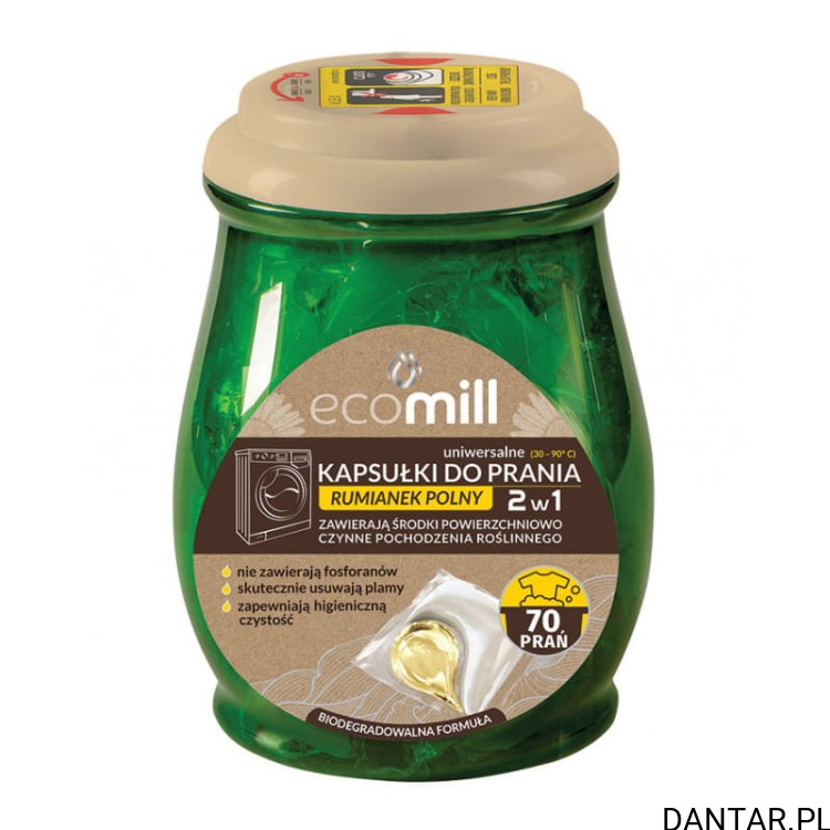 Mill kapsułki do prania uniwersalne rumianek polny a70/4