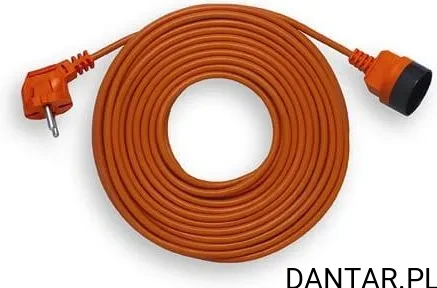 Przedłużacz 30M PK-1030 pomarańczowy Elgotech