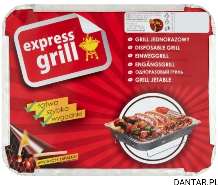 Gril jednorazowy Express grill