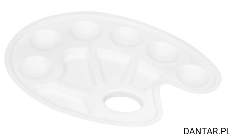 Paletka do mieszania farb biała Otocki a1/5