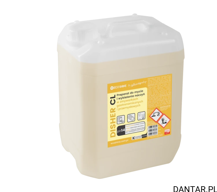 Eco Shine 24kg disher CL do maszynowego mycia i wybielania naczyń