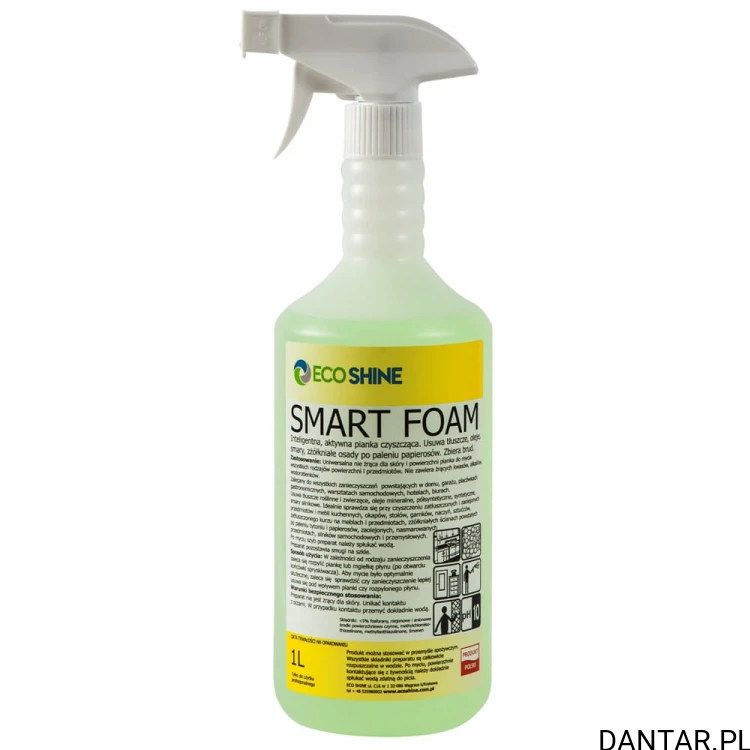 Eco Shine 1l smart foam uniwersalna pianka czyszcząca odtłuszczacz a1/12