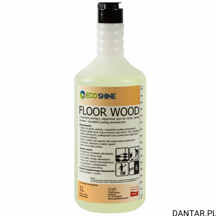 Eco Shine 1l floor wood do mycia paneli parkietu a1/12