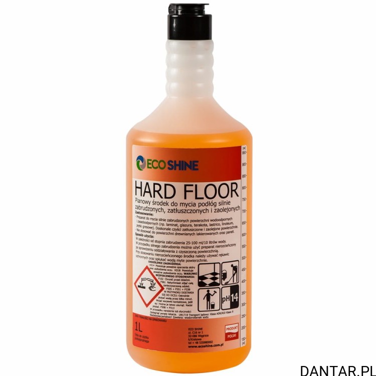 Eco Shine 1l hard floor do mycia powierzchni silnie zabrudzonych a1/12