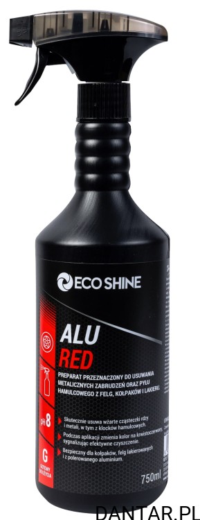 Eco Shine 750ml alu red a1/6