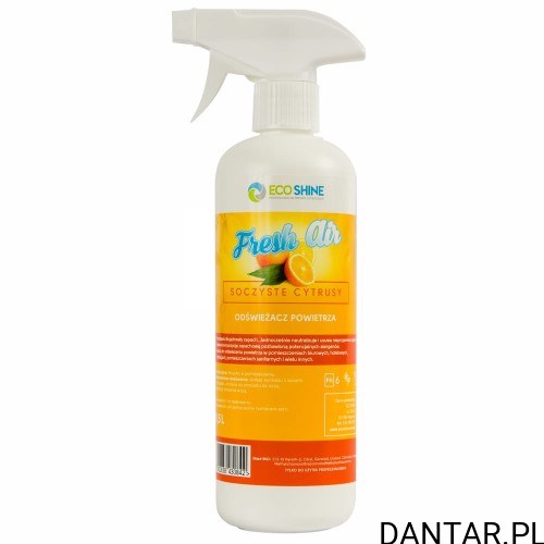 ECO SHINE Fresh Air soczyste cytrusy 0,5l odświeżacz powietrza 