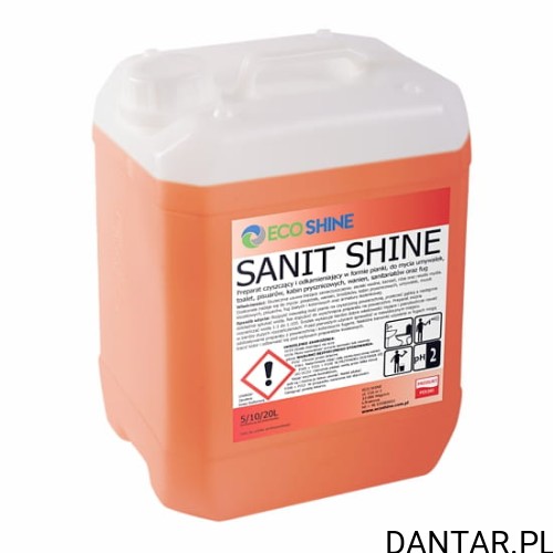 Eco Shine 5l sanit shine do mycia i odkamieniania sanitariatów i łazienek  a1