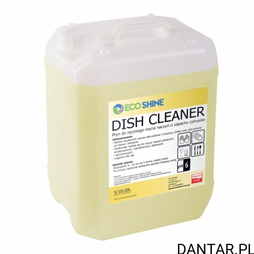 Eco Shine 10l dish cleaner płyn do mycia naczyń a1