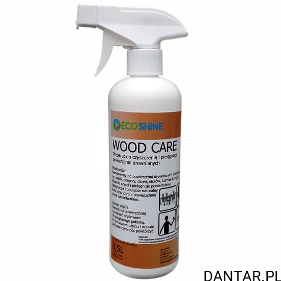 ECO SHINE Wood Care 0,5l do czyszczenia i pielęgnacji 