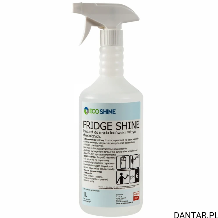 Eco Shine 1l fridge shine do mycia lodówek i witryn chłodniczych a1/12