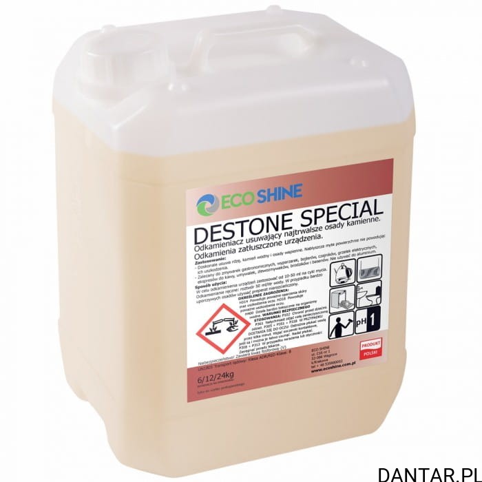 Eco Shine 12kg destone special do odkamieniania  a1