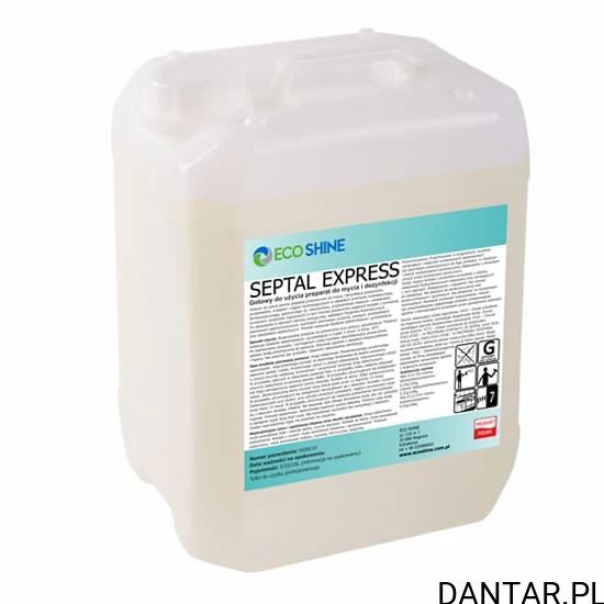 Eco Shine 5l septal express do mycia i szybkiej dezynfekcji  a1