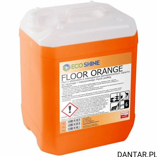 Eco Shine 10l floor orange do mycia podłóg  a1
