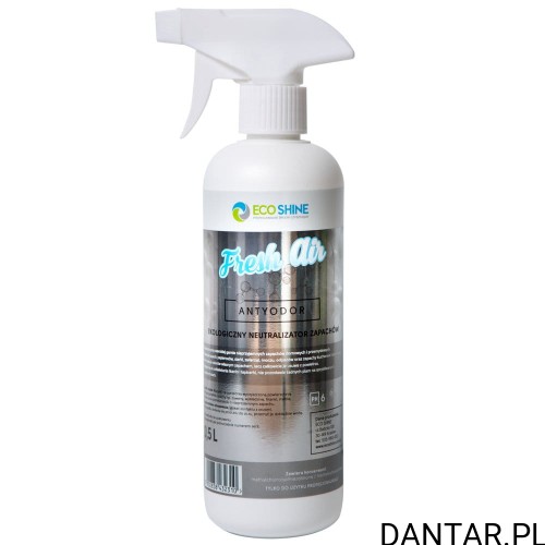 ECO SHINE Neutralizator zapach FRESH AIR 500ml ANTYODOR 