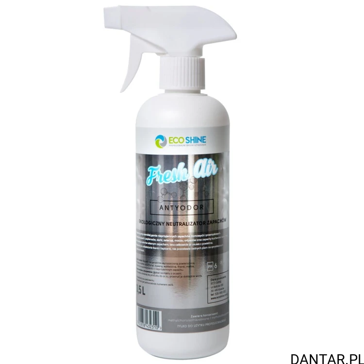 ECO SHINE Neutralizator zapach FRESH AIR 500ml ANTYODOR 