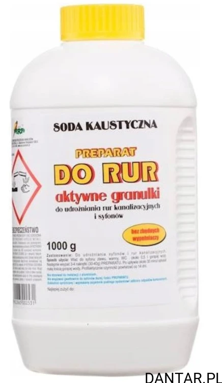 Soda kaustyczna 1kg Ara a1/8