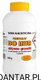 Soda kaustyczna 500g Ara
