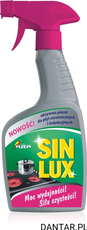 Płyn Sin Lux do płyt ceramicznych i indukcyjnych 500g 