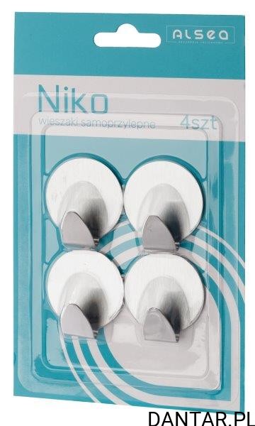 Wieszak samoprzylepny ogrągły Niko a4
