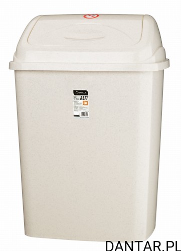 Kosz na smieci 50l alfi beż 27725