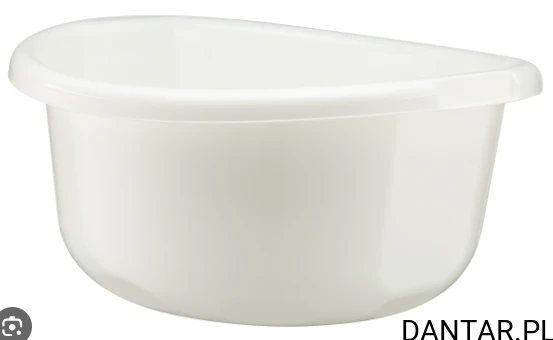 Miska 25L okrągła krem 27963