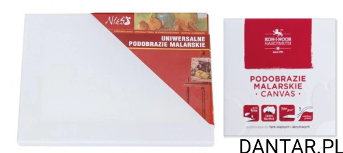 Podobrazie malarskie 20x30cm bawełna Niki 4