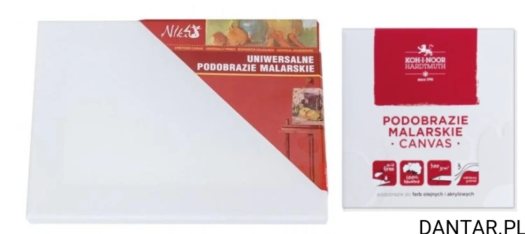 Podobrazie malarskie 20x30cm bawełna Niki 4