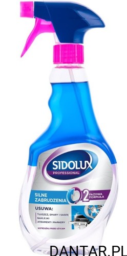 Sidolux professional 500ml dwufazowy środek do usuwania silnych zabrudzeń a1/10