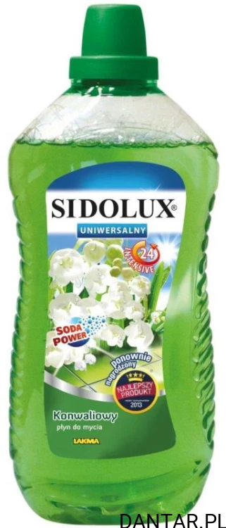 Sidolux 1l płyn do mycia podłóg konwaliowy zielony a1/12