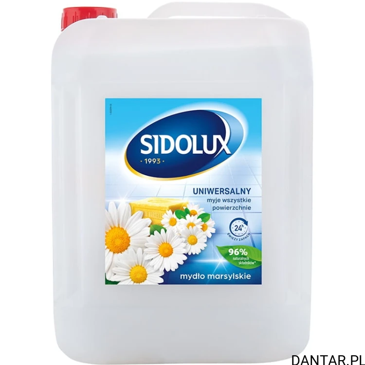 Sidolux 5l płyn do mycia podłóg mydło marsylskie 