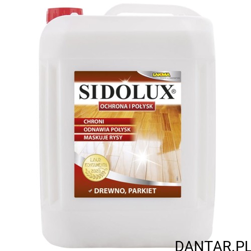 Sidolux 5l expert środek do ochrony i nabłyszczania drewna