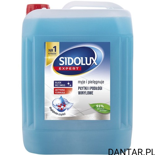 Sidolux 5l expert do mycia pcv, glazury, terakoty
