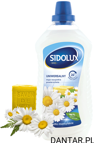 Sidolux 1l płyn do mycia podłóg mydło marsylskie a1/12