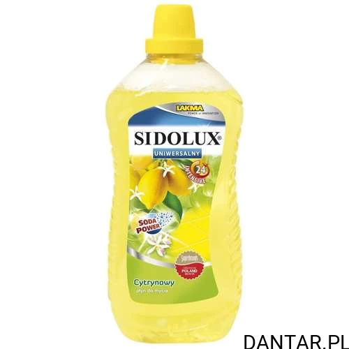 Sidolux 1L Płyn do mycia podłóg cytrynowy a1/12