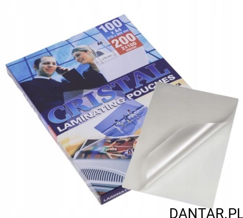 Folia do laminowania A4 100mic Cristal a100
