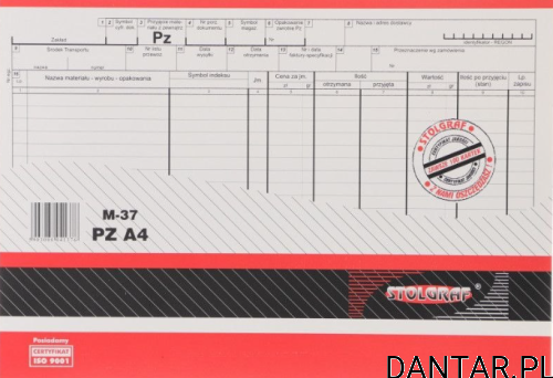Druk PZ A4 m-37 a100