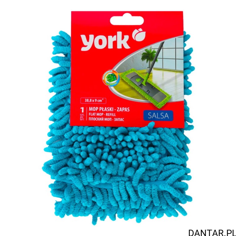 Mop płaski z frędzlami Salsa zapas York 8131 a1/24