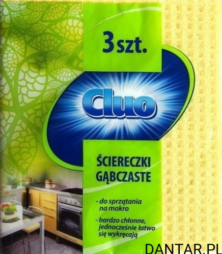 Ścierka gąbczasta Cluo a3