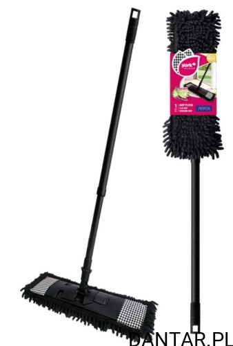 Mop z kijem płaski pepita a1