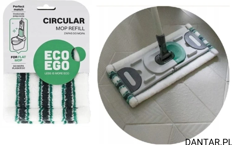 Mop circular zapas do mopa zestawu eco ego York